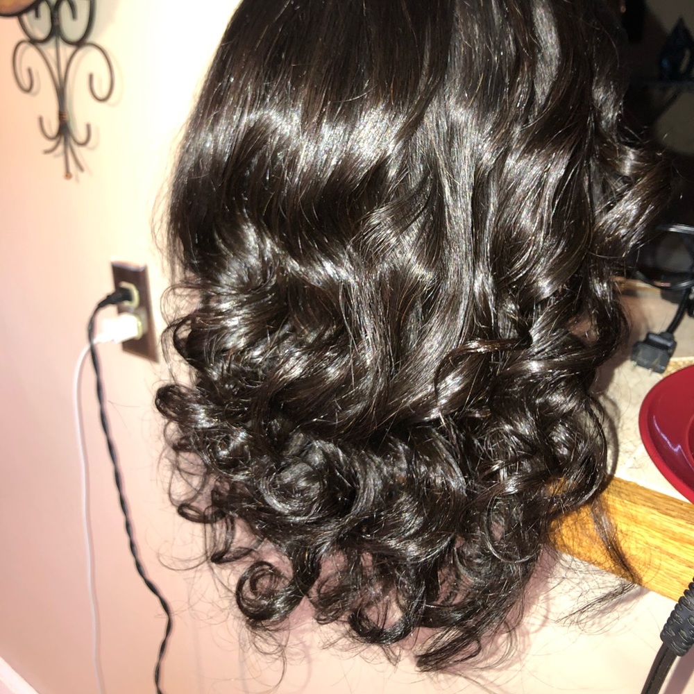 14in Brazilian body wave frontal wig ✨